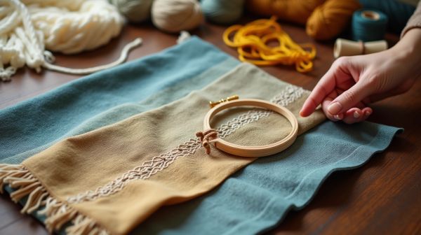 Commandez votre foulard personnalisé avec options variées
